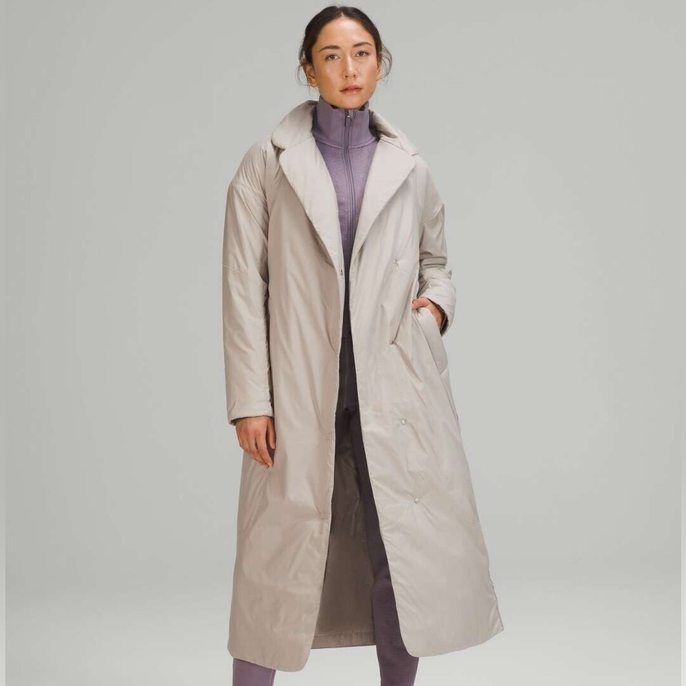 NWOT Lululemon Insulated Trench Coat